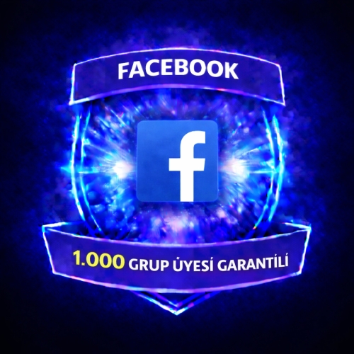  ⚡ FACEBOOK 1.000 GRUP ÜYESİ GARANTİLİ ⚡