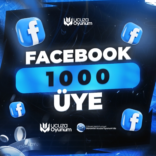  ⚡ ÇALIŞIYOR - Facebook 1.000 Grup Üyesi - Premium Servis