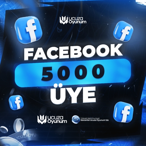  ⚡ ÇALIŞIYOR - Facebook 5.000 Grup Üyesi - Premium Servis