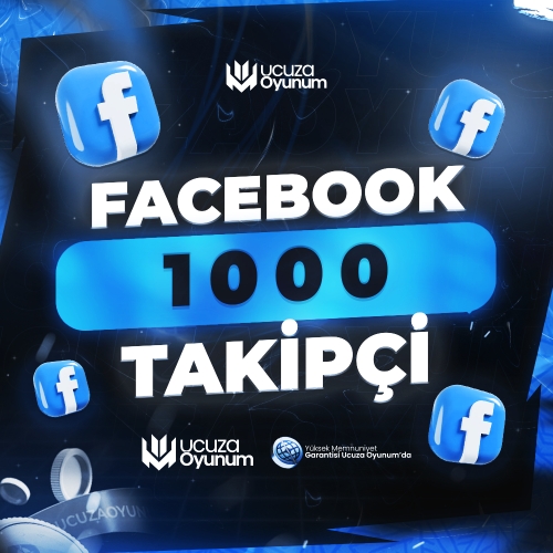  ⚡ ÇALIŞIYOR - Facebook 1.000 Takipçi - Premium Servis