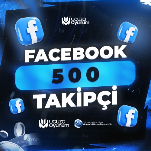  ⚡ ÇALIŞIYOR - Facebook 500 Takipçi - Premium Servis