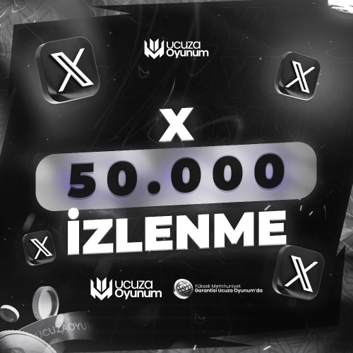  ⚡ ÇALIŞIYOR - Twitter X 50.000 İzlenme