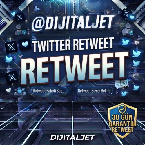  Twitter 250 Retweet - Garantili
