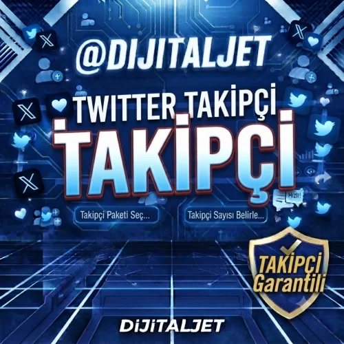  Twitter 5.000 Takipçi Garantili