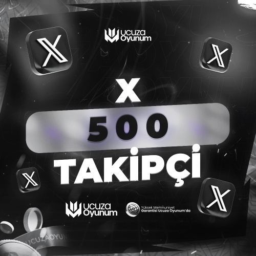  ⚡ ÇALIŞIYOR - Twitter X 500 Takipçi