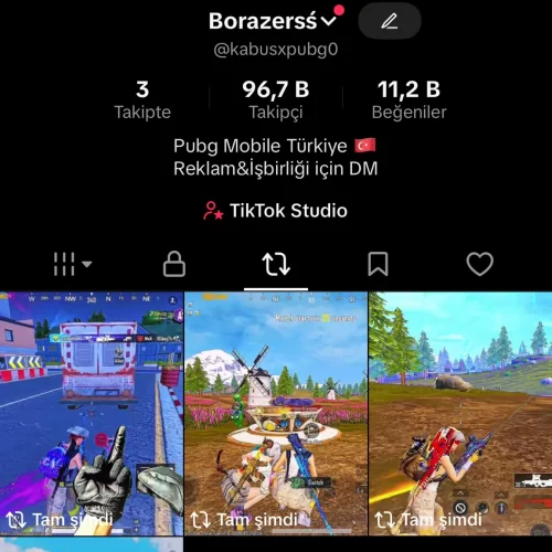  ✅96K FULL AKTİF KEŞFET AÇIK TİKTOK HESABI ✅