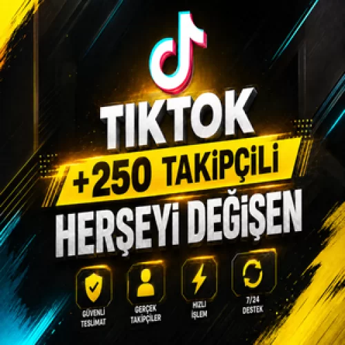 ⭐AYNI GÜN TESLİM⭐ - TİKTOK +250 TAKİPÇİLİ HESAP