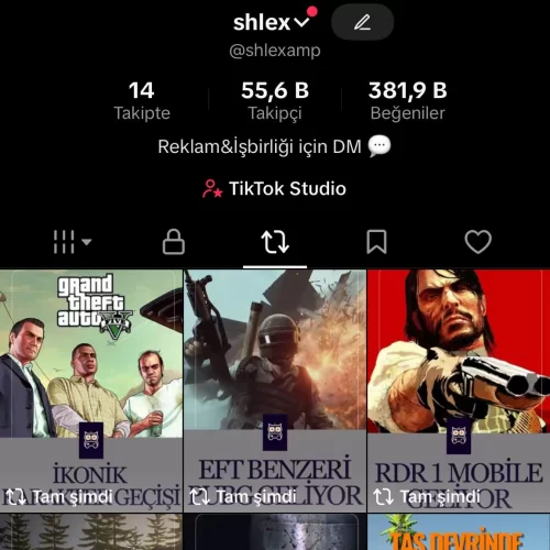  ✅56K FULL AKTİF KEŞFET AÇIK TİKTOK HESABI ✅