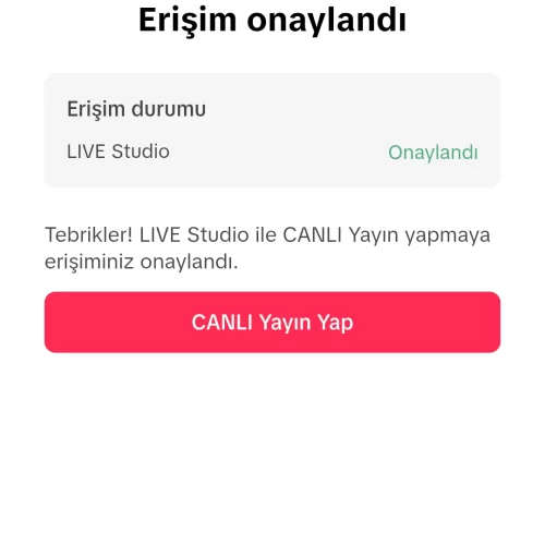  Live studio acık hesaplar