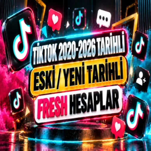 ⭐AYNI GÜN TESLİM⭐ - TİKTOK 2020-2026 HESAPLAR