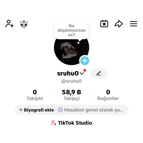  60K TİKTOK HESAP