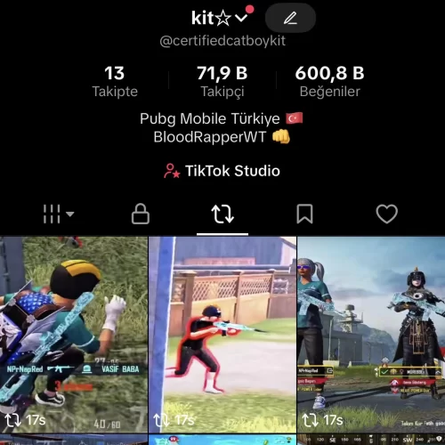  ✅72K FULL AKTİF KEŞFET AÇIK TİKTOK HESABI ✅