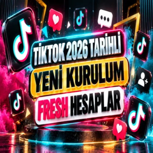 ⭐AYNI GÜN TESLİM⭐ - TİKTOK 2026 KURULUM HESAPLAR