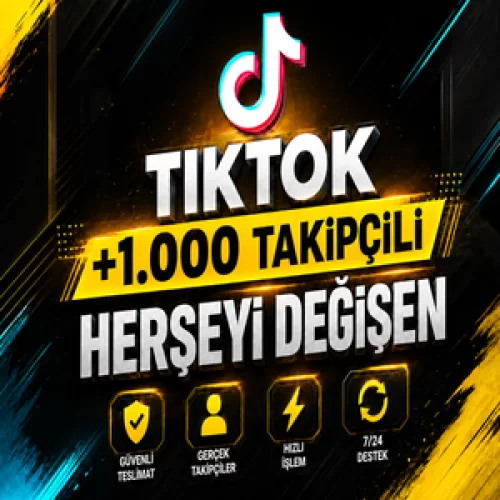 ⭐AYNI GÜN TESLİM⭐ - TİKTOK +1.000 TAKİPÇİLİ HESAP