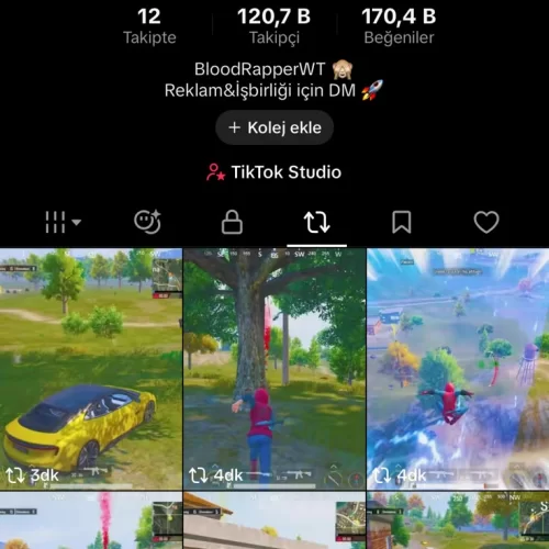 ✅120K FULL AKTİF KEŞFET AÇIK TİKTOK HESABI ✅
