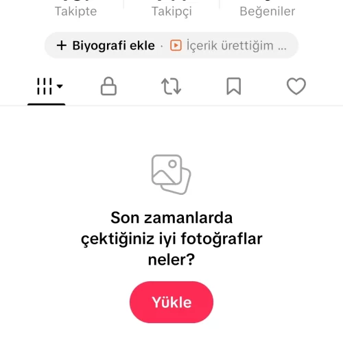  Tiktok Kız Hesabı 940 Takipçili
