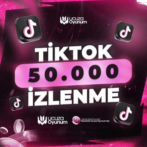 ⚡ ÇALIŞIYOR - TikTok 50.000 İzlenme