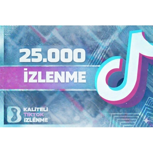  ⭐KEŞFET ETKİLİ 25.000 TİKTOK İZLENME