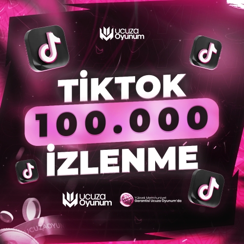  ⚡ ÇALIŞIYOR - TikTok 100.000 İzlenme
