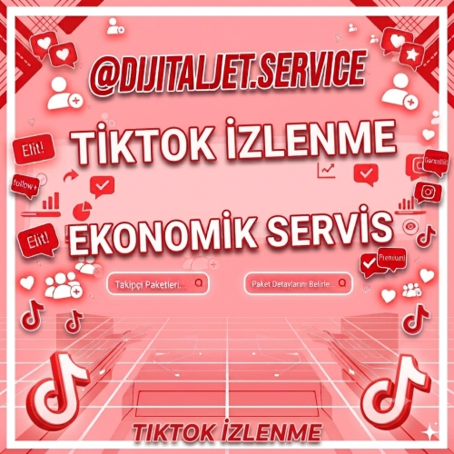  Tiktok 10.000 İzlenme EKONOMİK SERVİS