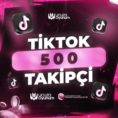  ⚡ ÇALIŞIYOR - Tiktok 500 Takipçi - Premium Servis