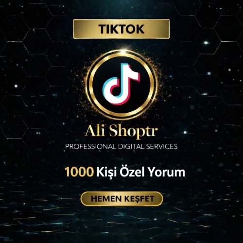  ⚡ TİKTOK 1.000 ADET ÖZEL YORUM ⚡