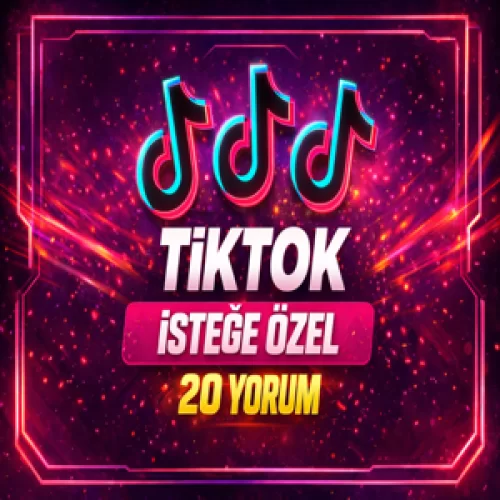  ⭐İSTEĞE ÖZEL⚡TİKTOK 20 YORUM⚡
