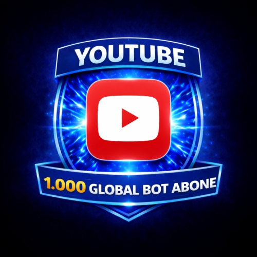 ⚡ YOUTUBE 1.000 GLOBAL BOT ABONE ⚡