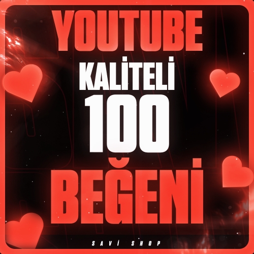  ⭐YOUTUBE 100 ADET KALİTELİ BEĞENİ❤️KALİTELİ+GARANTİLİ⭐