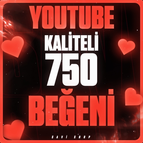  ⭐YOUTUBE 750 ADET KALİTELİ BEĞENİ❤️KALİTELİ+GARANTİLİ⭐
