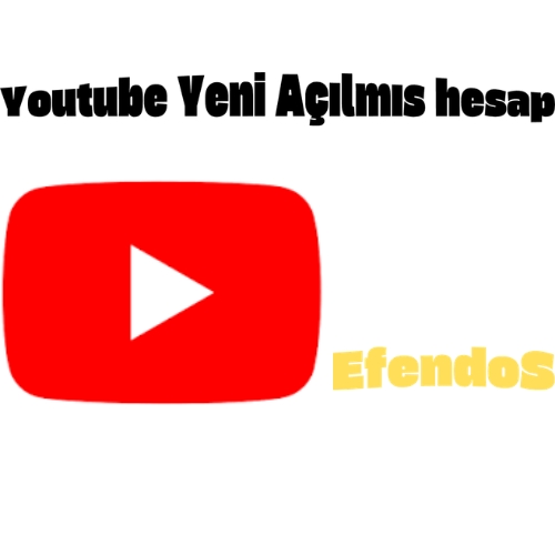  Youtube Yeni Açılmış Hesap