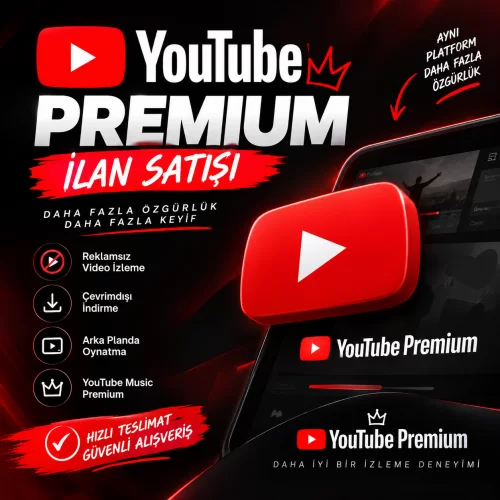 ⭐3 AYLIK YOUTUBE PREMİUM KENDİ HESABINIZA ⭐