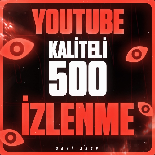  ⭐YOUTUBE 500 ADET KALİTELİ İZLENME ❤️KALİTELİ+GARANTİLİ⭐