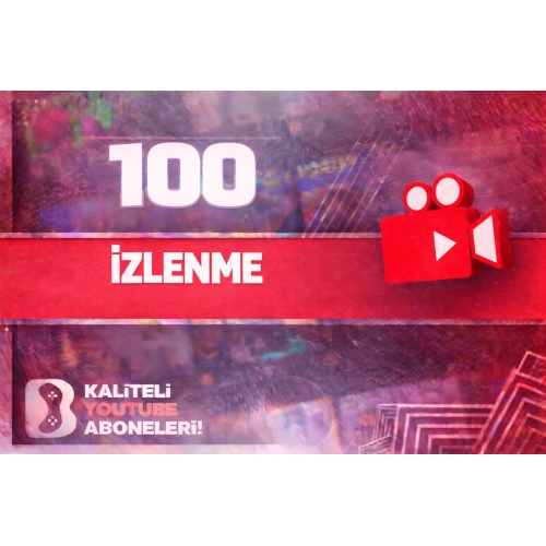  ⭐ORGANİK 100 Youtube Gerçek İzlenme