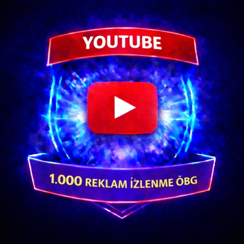  ⚡ YOUTUBE 1.000 REKLAM İZLENME ÖBG ⚡