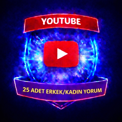  ⚡ YOUTUBE 25 ERKEKKADIN YORUM ⚡