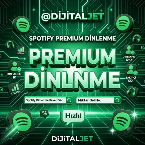  Spotify Garantili 3.000 Premium Dinlenme