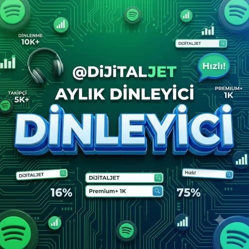  Spotify 2.000 Aylık Dinlenme