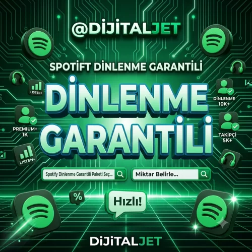  Spotify Garantili 1.000 Dinlenme