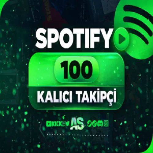  ⭐KALICI⚡SPOTİFY 100 TAKİPÇİ⚡