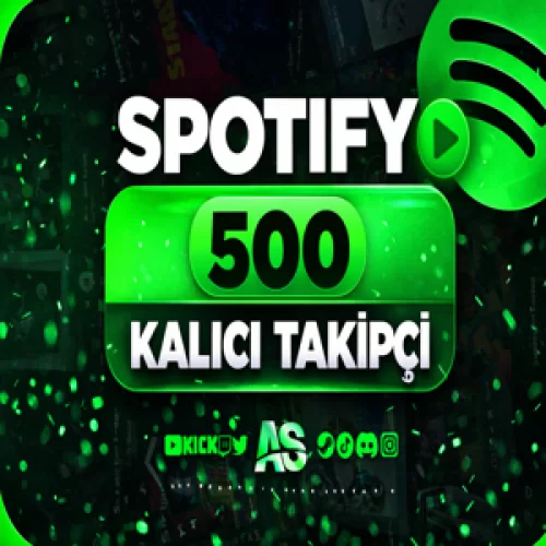  ⭐KALICI⚡SPOTİFY 500 TAKİPÇİ⚡