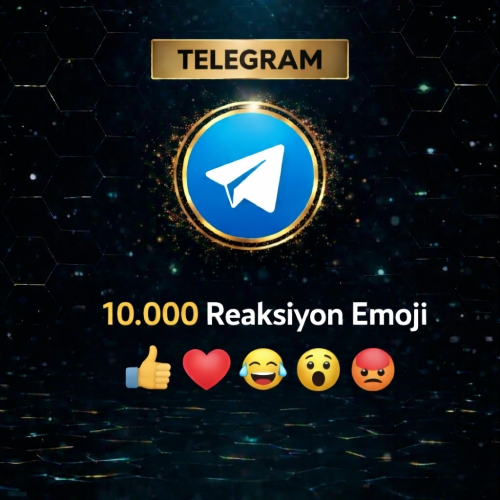 ⚡ TELEGRAM 10.000 ADET REAKSİYON EMOJİ ⚡