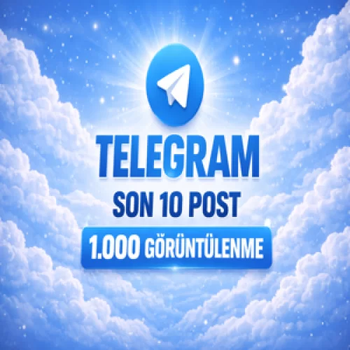  ⭐SON 10 POST⚡TELEGRAM 1.000 GÖRÜNTÜLENME⚡