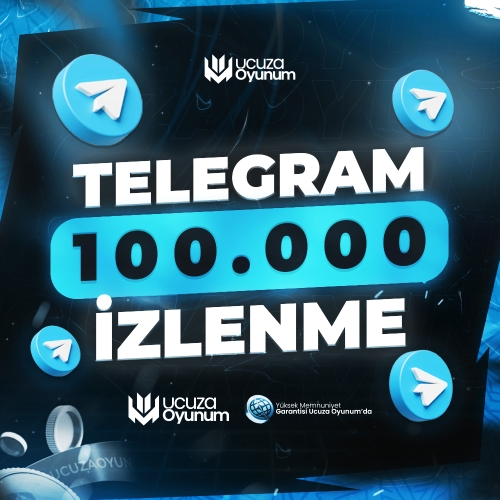  ⚡ ÇALIŞIYOR - Telegram 100.000 Görüntülenme - Premium Servis