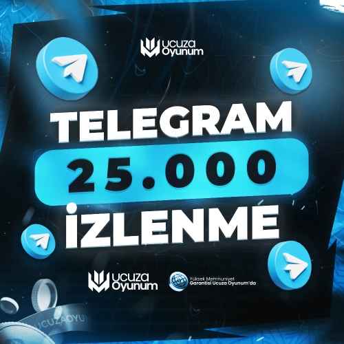  ⚡ ÇALIŞIYOR - Telegram 25.000 Görüntülenme - Premium Servis