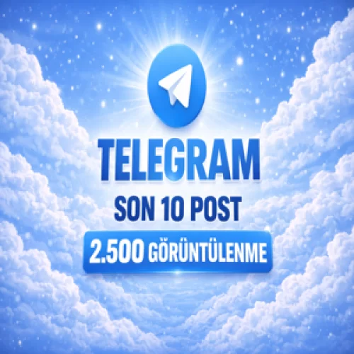  ⭐SON 10 POST⚡TELEGRAM 2.500 GÖRÜNTÜLENME⚡
