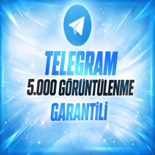  ⭐KALICI⚡TELEGRAM 5.000 GÖRÜNTÜLENME⚡