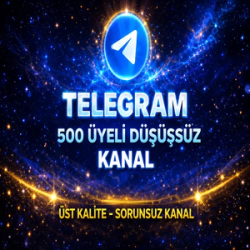  ⚡GARANTİLİ⚡500 ÜYELİ TELEGRAM KANAL✅