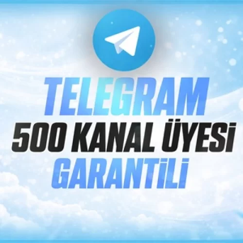  ⭐KALICI⚡ TELEGRAM 500 ÜYE⚡