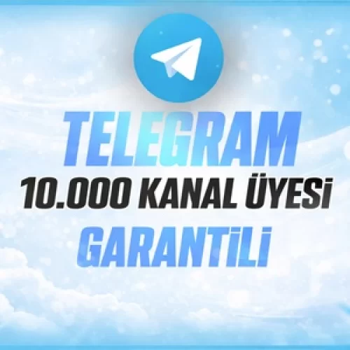  ⭐KALICI⚡ TELEGRAM 10.000 ÜYE⚡